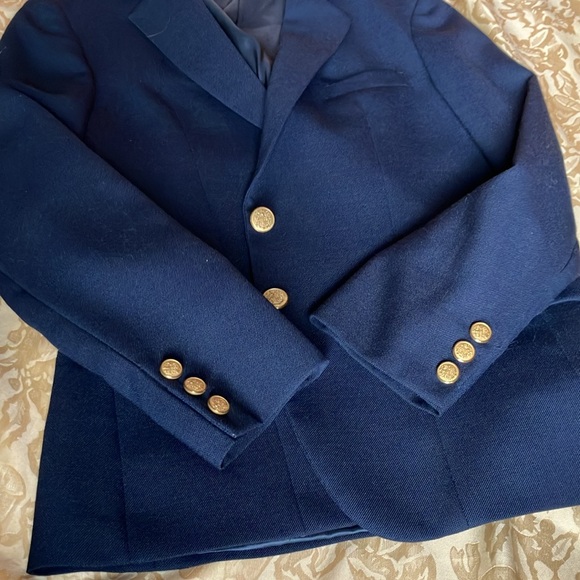 Women's Black Blazer with Gold Buttons - Picture 6 of 10